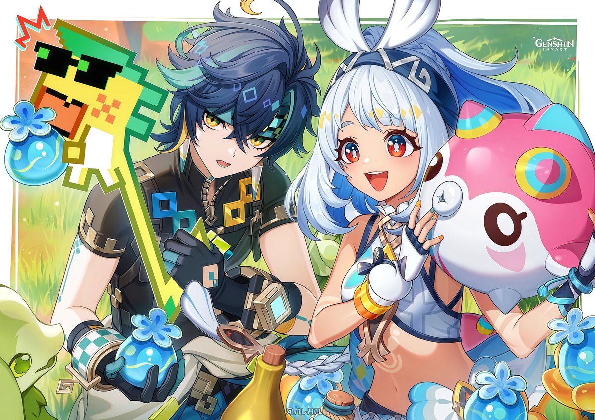 💚🩵 

#kinilani #pixelshark #edit