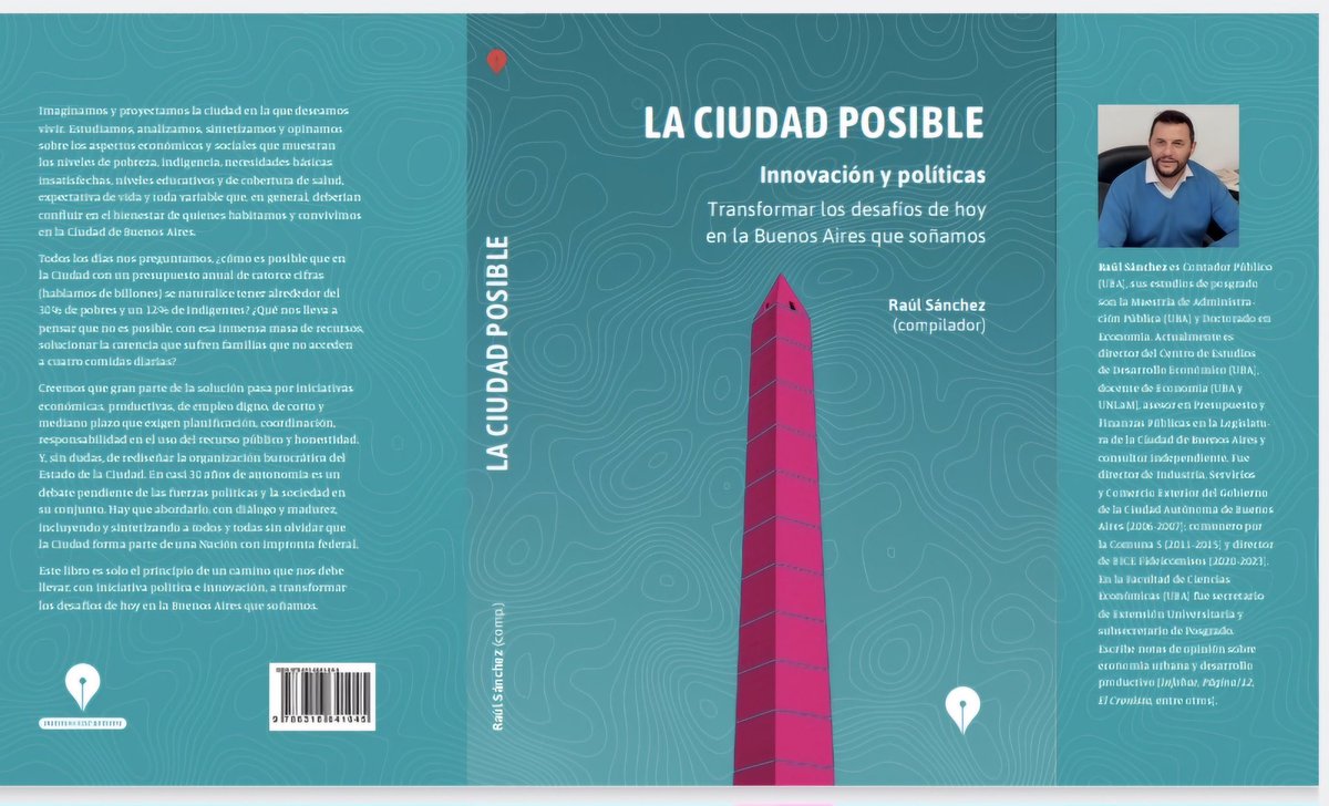<a href="/jotamevez/">JV</a> En este libro, La Ciudad Posible, desde el <a href="/CEDEAM_FCE_UBA/">CEDEAM</a> hablamos mucho sobre este tema y el tejido productivo de CABA.
