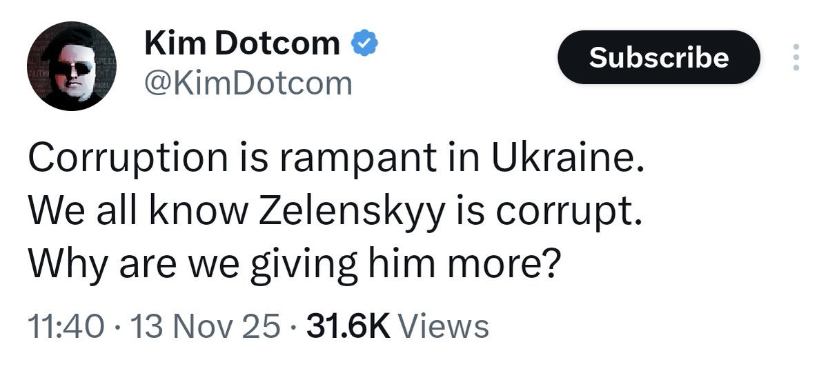 Bold words from a guy facing money laundering charges.