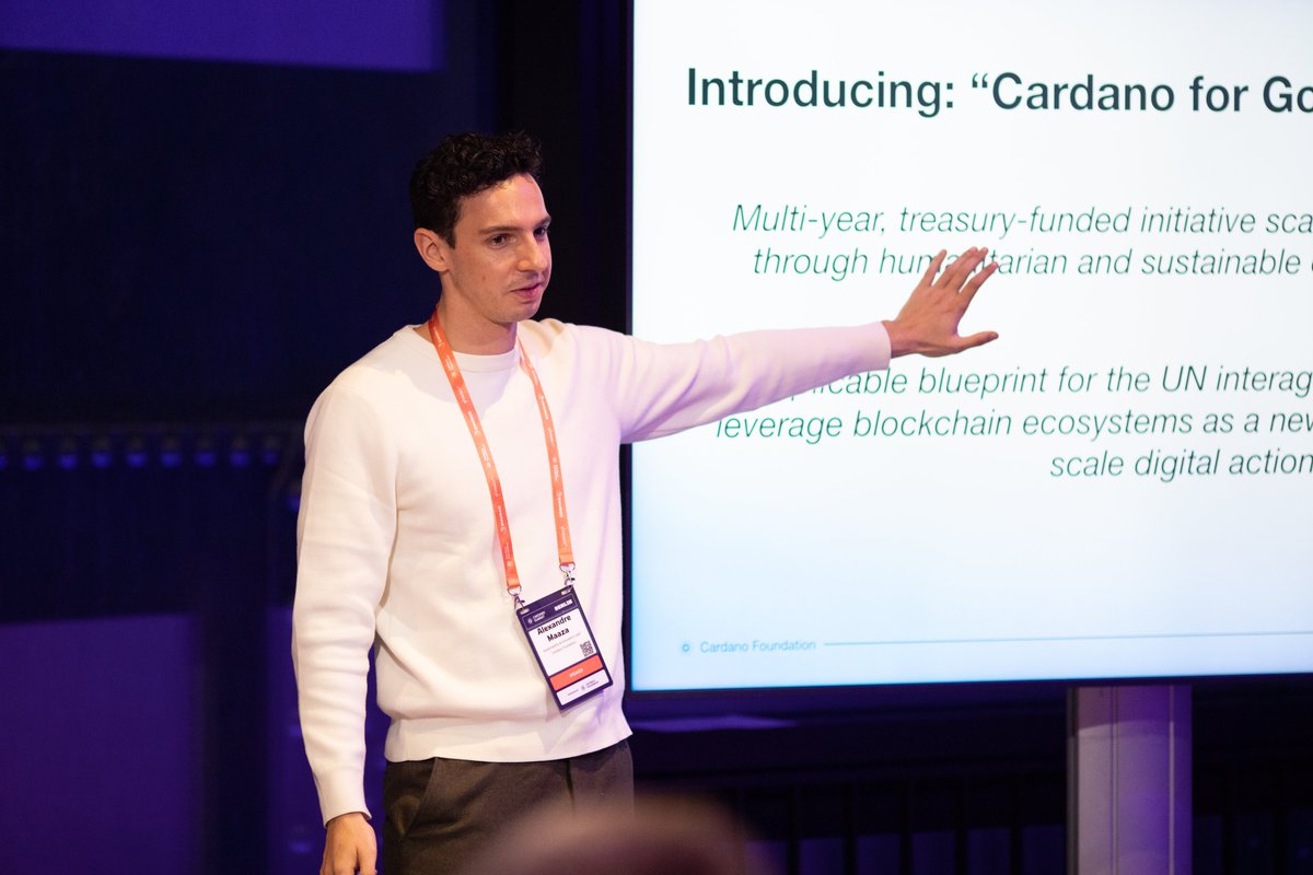 Cardano Summit tweet media