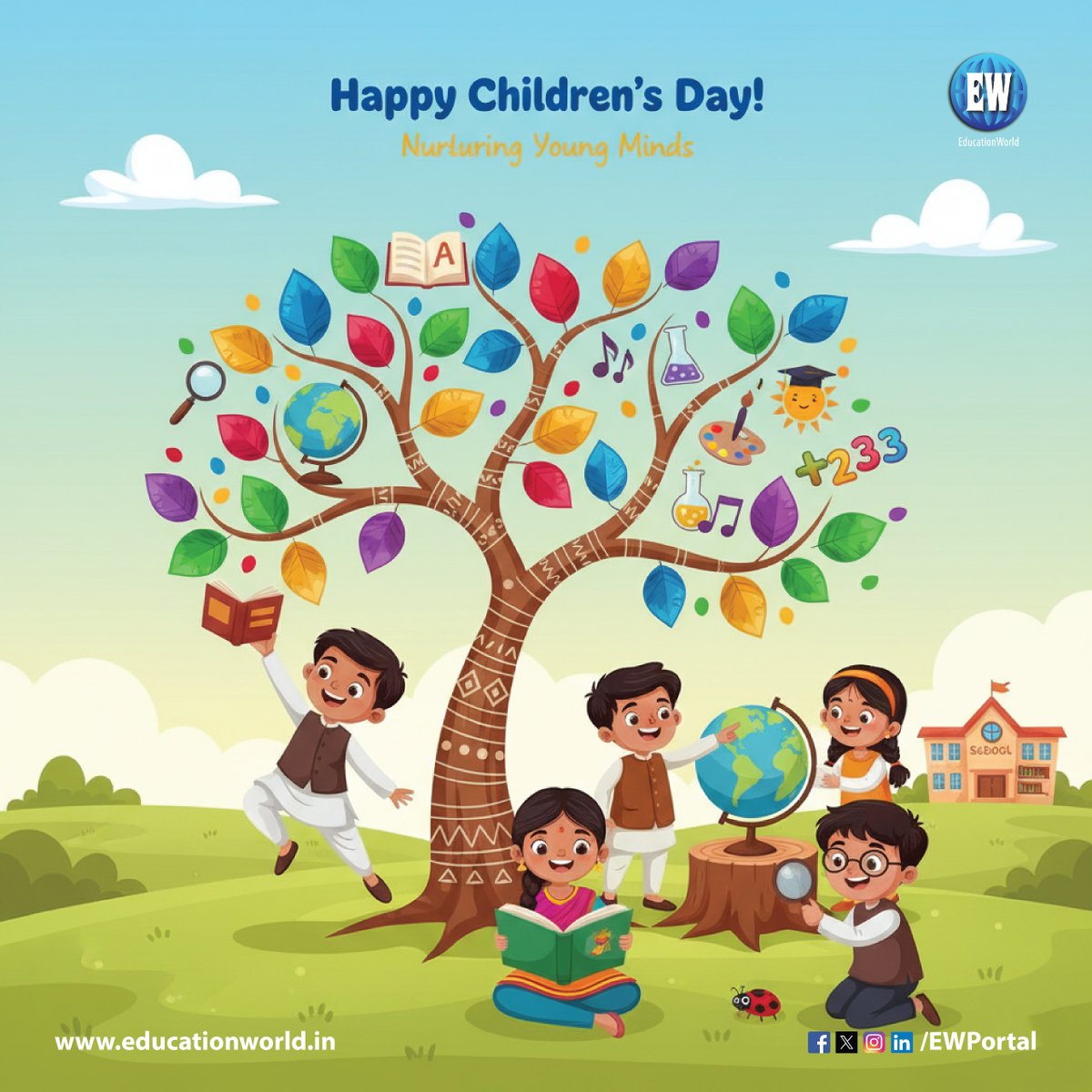 EWPortal's tweet image. Every child carries a world of wonder within. 🌈

This #ChildrensDay, let’s keep inspiring young minds to read, learn, and dream big. 💫

#InspireLearning #CelebrateChildhood