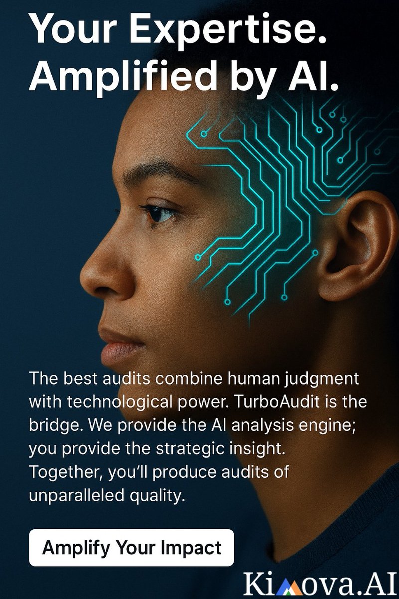 KimovaAI's tweet image. Level up your #audits: combine human insight with #AI precision. 

Website: kimova.ai 
Contact us at info@kimova.ai 

#KimovaAI #ISO42001 #AIMS #EU #Turboaudit #AIPolicy #Cybersecurity #AuditAutomation #ISO27001 #ISO #ResponsibleAI #AIAudits