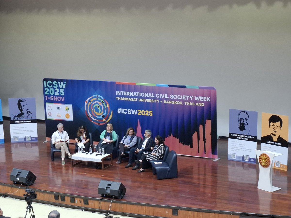 WernerNPaulus's tweet photo. Honored to attend the YA &amp; ICSW 2025 in Bangkok, 31 Oct – 5 Nov, as an Alternate Member of the CIVICUS YAT.
I contributed to the Youth Manifesto, engaging with 1,000+ civil society leaders &amp; speakers on democracy, inclusion &amp; youth-led civic action.
#ICSW2025
@CIVICUSalliance https://t.co/S5kaXbDDZC