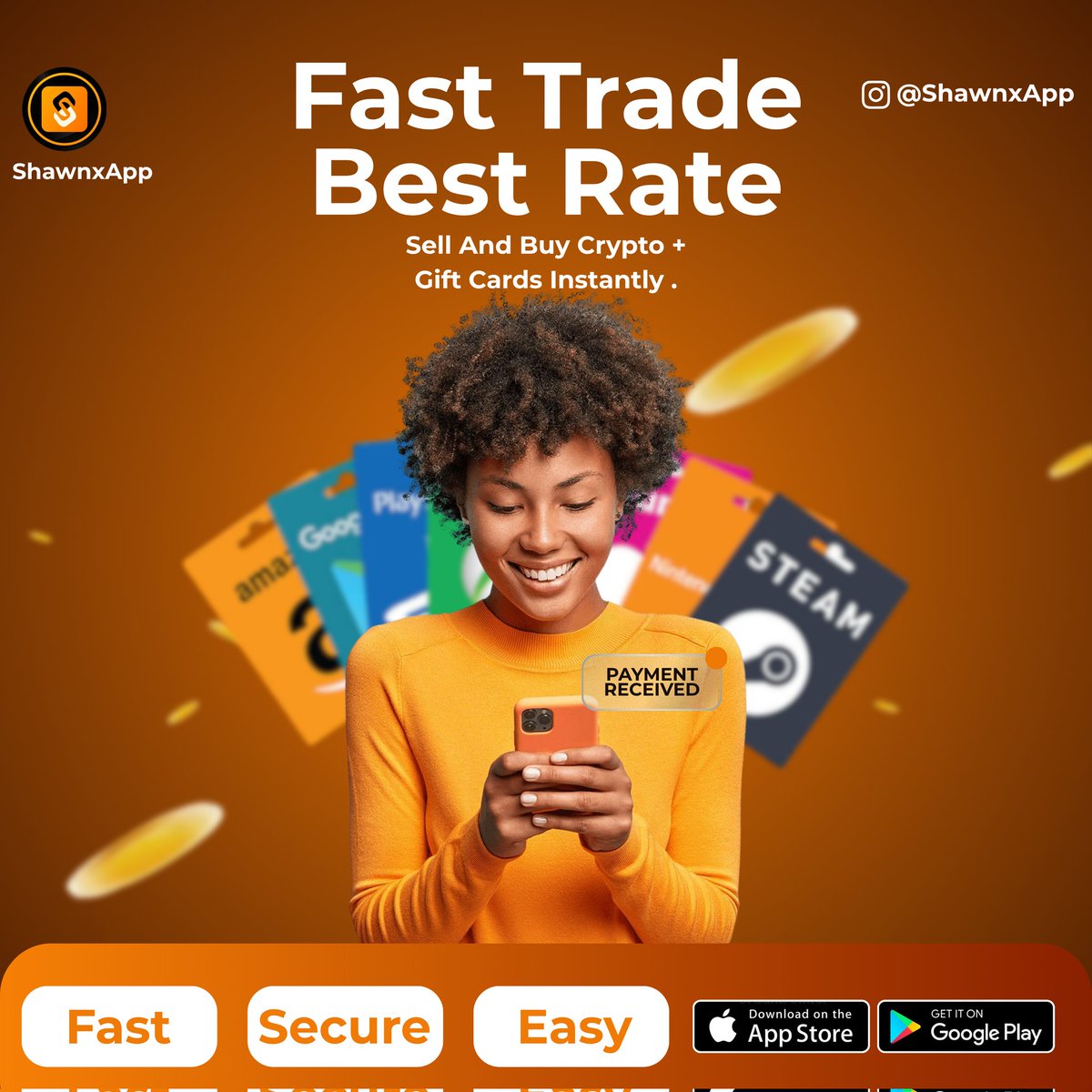 BigJozzie_RBB's tweet image. Saw Shawnxapp online and thought — this brand needs a dope look 👀
So I gave it one.
Just a personal concept design ⚡

#GraphicDesign #CreativeWork #Fintech