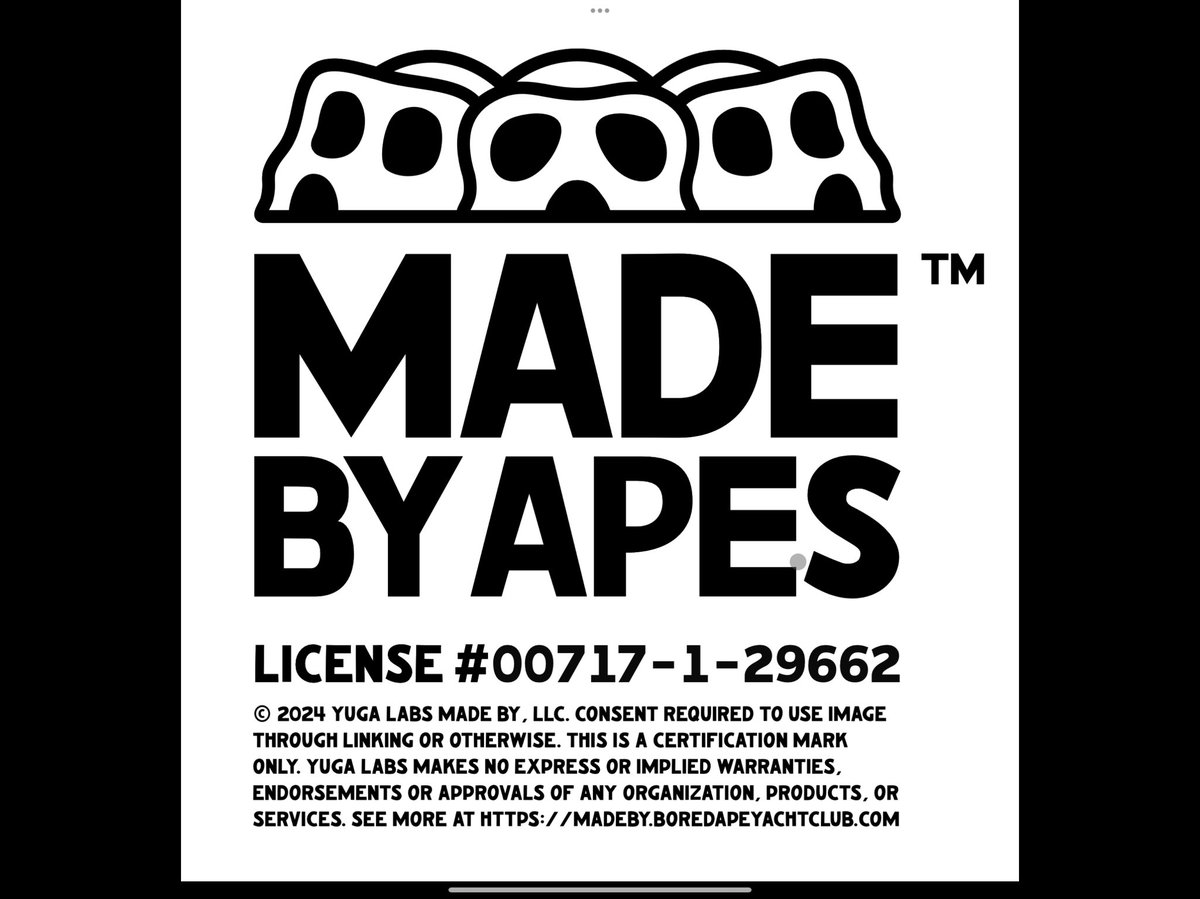 AdverseApp's tweet image. Just a quick reminder that Adverse is an official 𝙈𝙖𝙙𝙚 𝙗𝙮 𝘼𝙥𝙚𝙨 project🍌

We would love to see more Apes get involved and join the Adverse! 

Built for dreamers, innovators, and creators.

Check us out here: madeby.boredapeyachtclub.com/bodega/PIYMO9L…