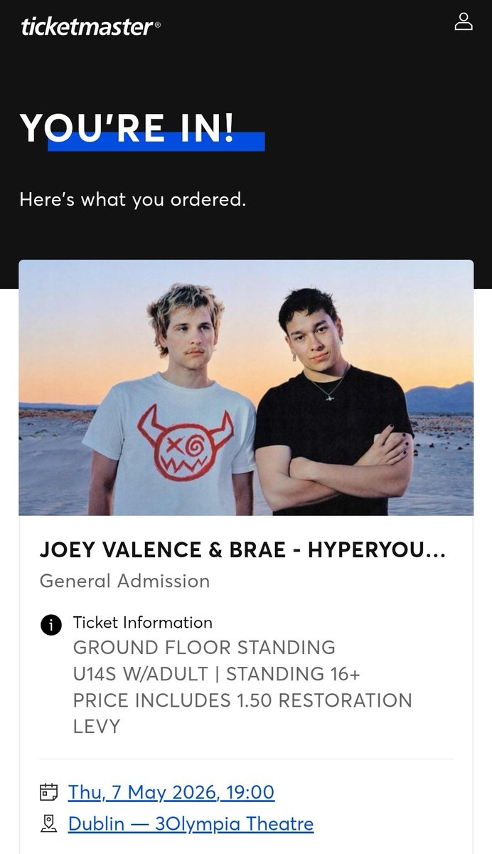 Finally, a spotify presale that actually got me