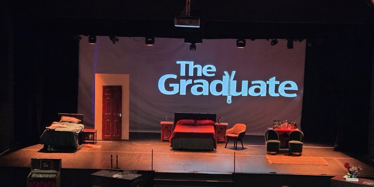 One Down! Two to go!  Don't miss The Graduate playing tonight and tomorrow at The Forum Theatre as we bring the iconic film to life, live on stage! ow.ly/WwXT50XqX3t