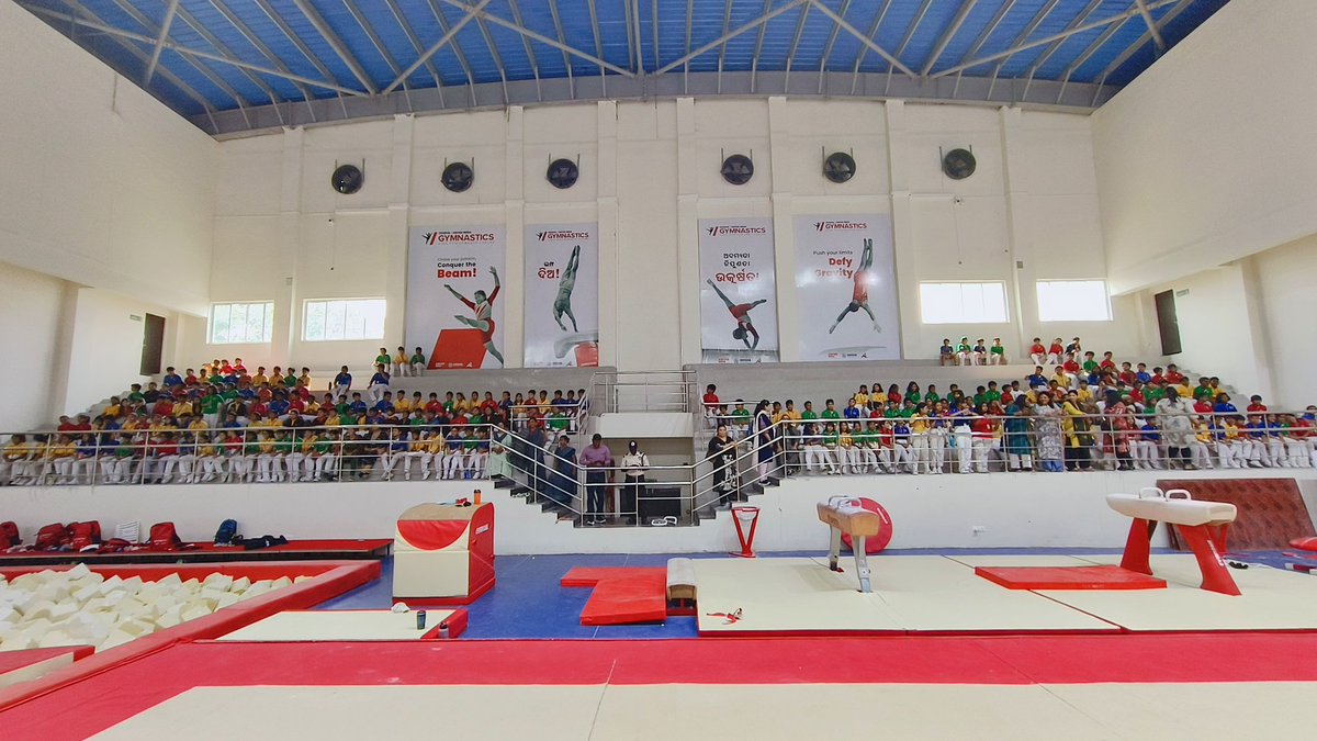 Odisha AM/NS India Gymnastics HPC tweet media