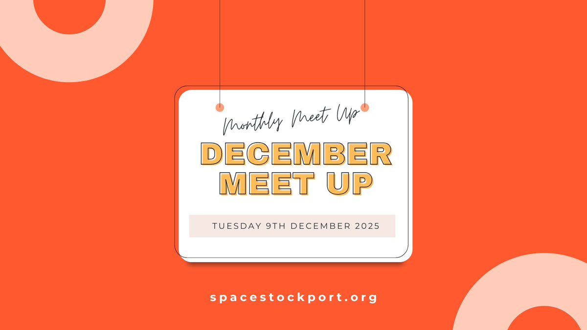 SPACEStockport's tweet image. Our next monthly meet up for parents and carers of children and young people with ADHD takes place on Tuesday 9th December 2025 at the Dog and Partridge
spacestockport.org 
#ADHD #AttentionDeficitHyperactivityDisorder #Neurodiversity