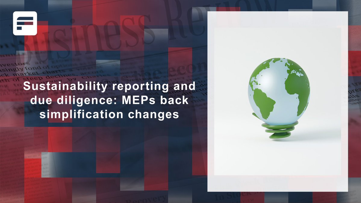 EU lawmakers have backed simplified sustainability reporting and due diligence rules, amending the #CSRD and #CSDDD. Thresholds raised, liability cut, and climate plan duties dropped - sparking debate over corporate accountability.
👉 Read more: febis.org/2025/11/13/sus…