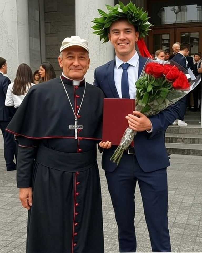 aleph_con_zero's tweet image. Il papà che ha fatto un enorme sforzo per far laureare il figlio e va alla festa in abiti da lavoro. Non è bellissimo?