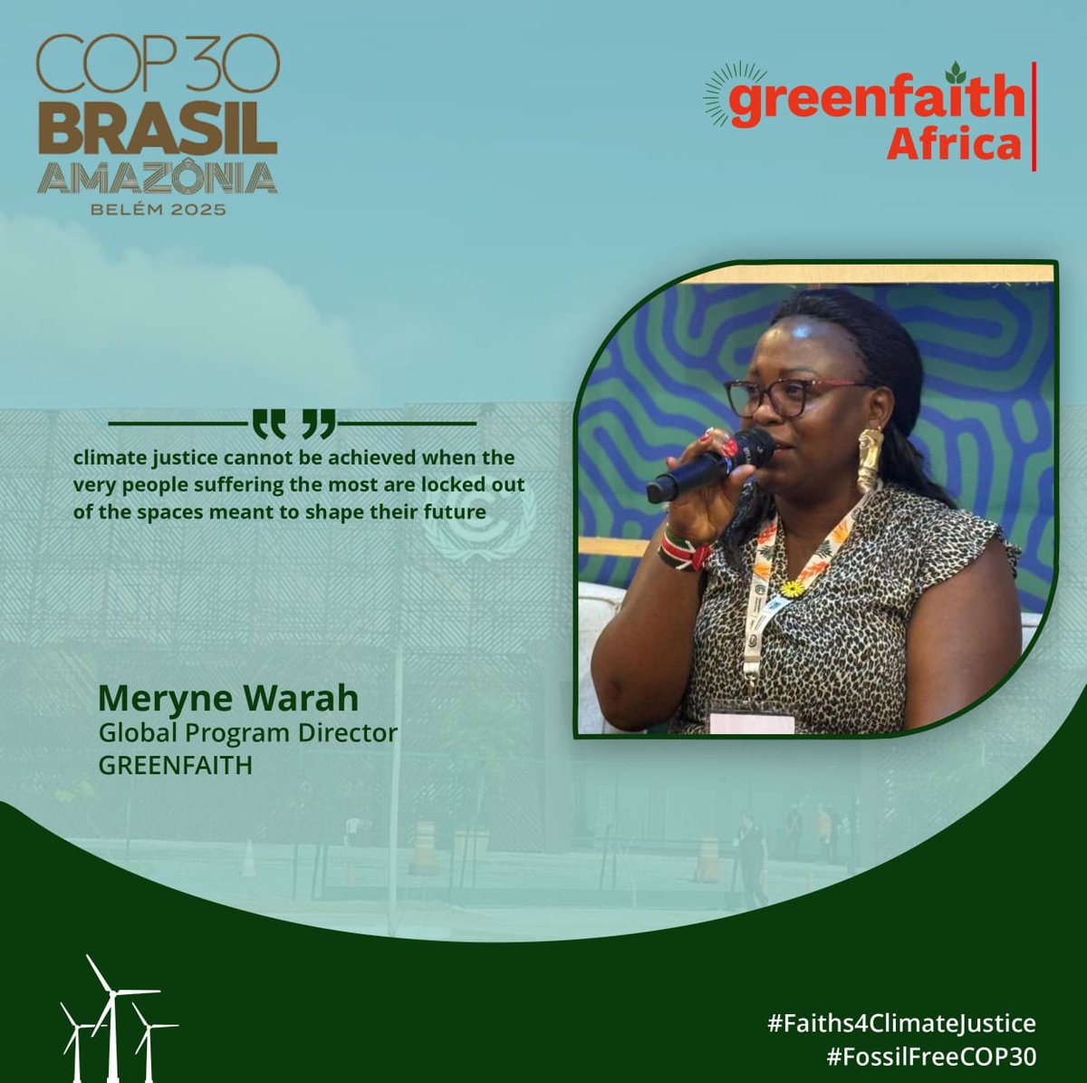 “This has been yet another expensive COP one that makes it impossible for grassroots communities affected by floods, droughts, and fossil fuel devastation to come and tell their stories" <a href="/merynewarah/">Meryne Warah</a>