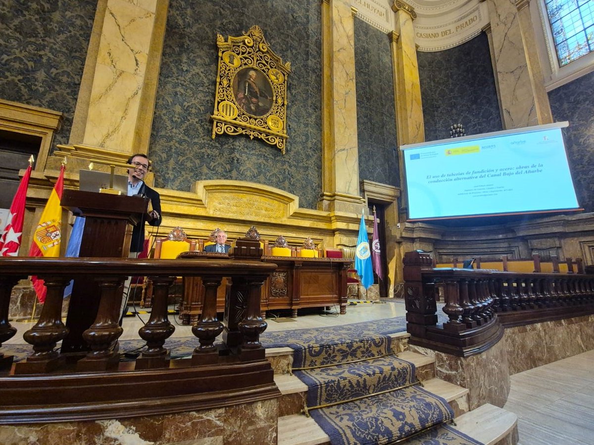 ¡Gracias a la Escuela Técnica Superior de Ingenieros de Minas y Energía de la UPM y especialmente a Luis Balairón por darnos la oportunidad de participar en la 25 edición del Curso sobre diseño e instalación de tuberías!

Nuestro subdirector <a href="/jpineiroa/">José Piñeiro</a> ha intervenido para