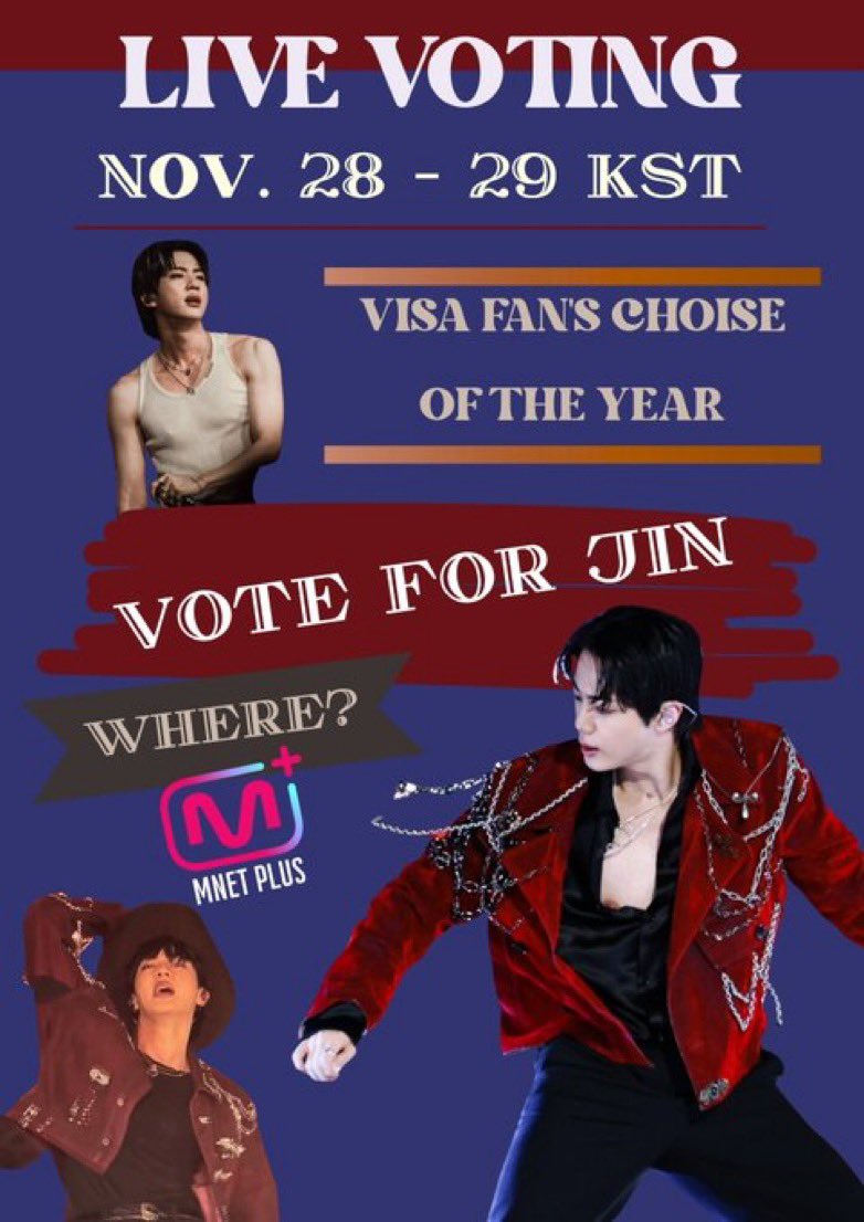 kinskay's tweet photo. 🐹If you see this Vote for Jin  tweet, reply with 🫡

WE LOVE YOU JIN

Everyday listen #Dont_Say_You_Love_Me 
#방탄소년단진 #Jin @BTS_twt https://t.co/ScEWryc2Nl
