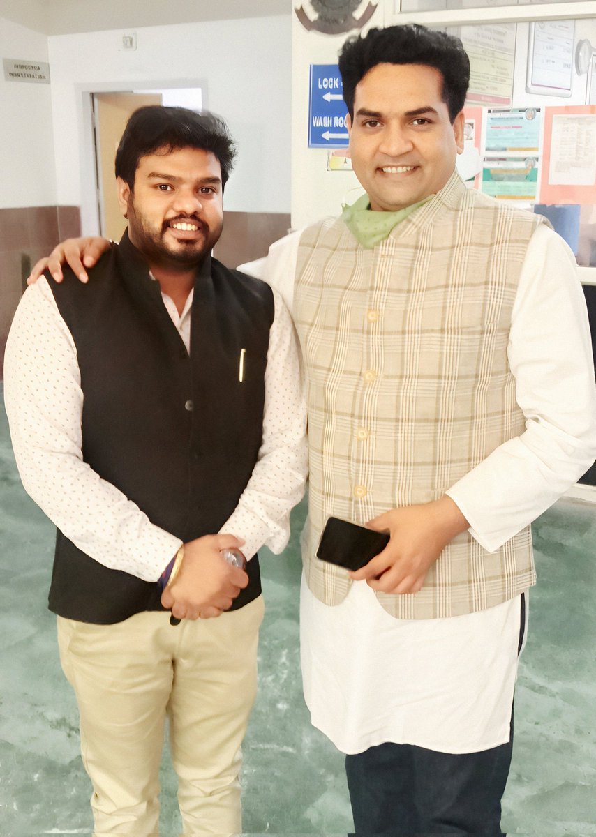 दिल्ली सरकार में कला, संस्कृति और पर्यटन मंत्री, श्री <a href="/KapilMishra_IND/">Kapil Mishra</a> जी को जन्मदिवस की हार्दिक शुभकामनाएँ। 
<a href="/KapilMishra_IND/">Kapil Mishra</a>