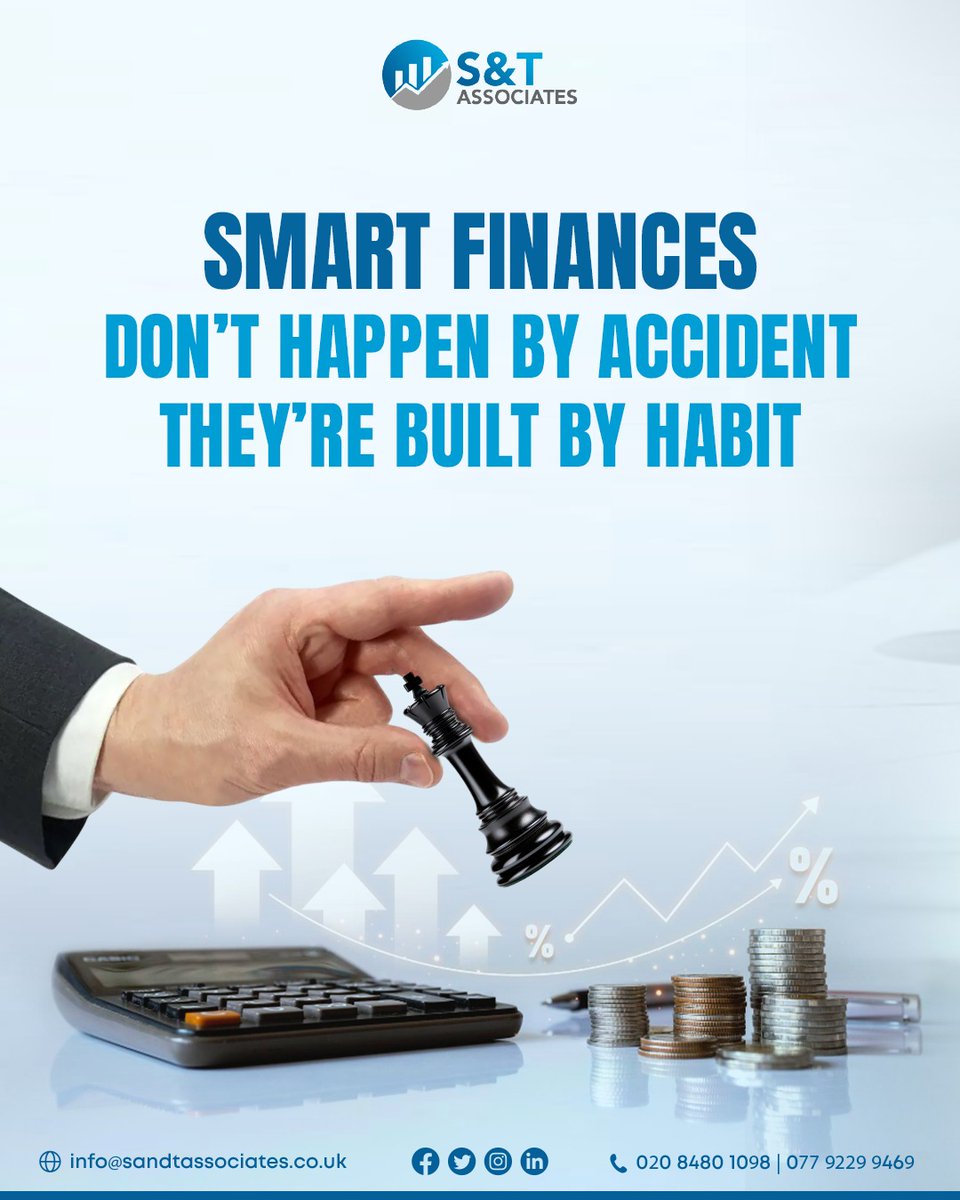 SandtAssociates's tweet photo. Staying on top of your finances isn’t just good practice, it’s the foundation of a healthy business.
From better cash flow to stress-free tax filing, a little consistency in bookkeeping goes a long way.
Swipe through for 4 practical tips that will help you stay compliant, https://t.co/KpkvPAltuI