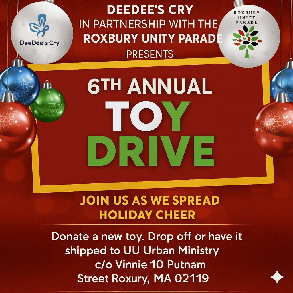 I am in dire need of your support. This year, we are receiving fewer toys from Toys for Tots, and our Annual Toy Giveaway—one of our biggest and most beloved community events—is at risk of falling short.

Toys can be mailed or dropped off at:
 UU Urban Ministry c/o Vinnie