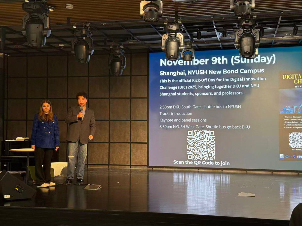 caffeineai's tweet image. CHINA 

Duke Kunshan University @DukeKunshan has launched the Digital Innovation Challenge (DKU Chapter), bringing together students from finance, data science, global health, computer science, and other disciplines to create and innovate, using Caffeine as one of the core…