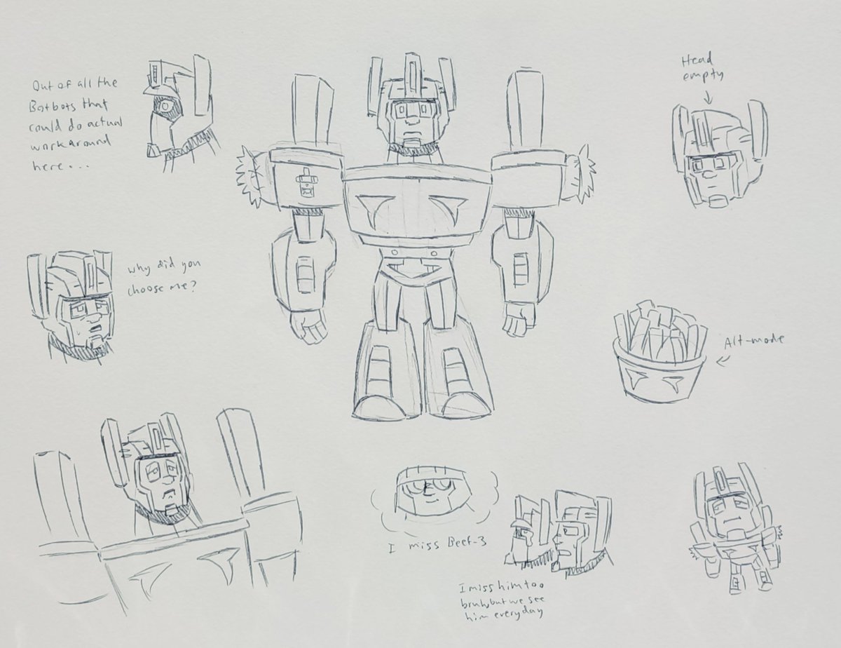 deepfriedhopes1's tweet photo. Botbots Flip Out! Au Ultratater Murphus (it's Dud Spud)
#Transformers #TransformersBotbots #Botbots #dudspud #spudmuffin https://t.co/BafBaHSG0k