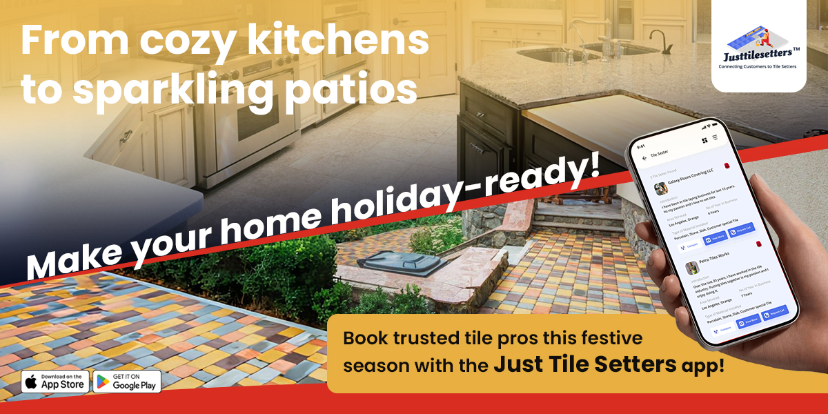 justtilesetters's tweet image. Your dream home, one tile at a time!
✨ Find trusted tile experts on the Just Tile Setters app and get your home holiday-ready!

Download the Just Tile Setters app today and bring your vision to life!

#TileInstallers #HomeDesign #JustTileSetters #TileSetterApp #HomeProjects