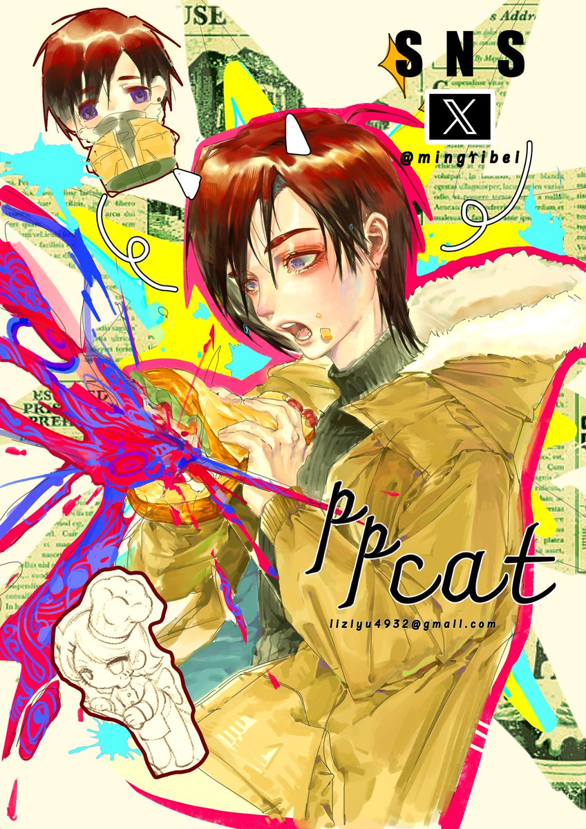 mingribei's tweet image. 好きな課題です‼️
#OC #artwork #イラスト　#illustration #絵描きさんと繋がりたい