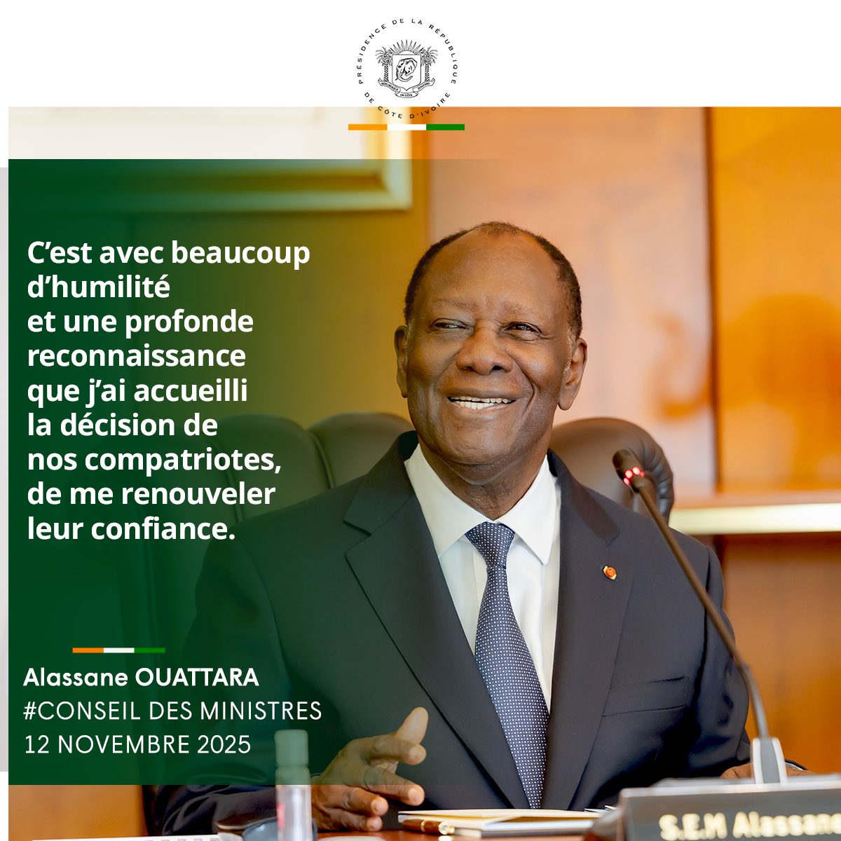 Alassane Ouattara tweet media