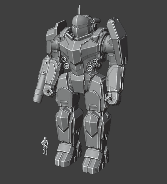 a WIP in this day and age? how blashphemous! (this is the only image yall get of this one till christmas) #battletech