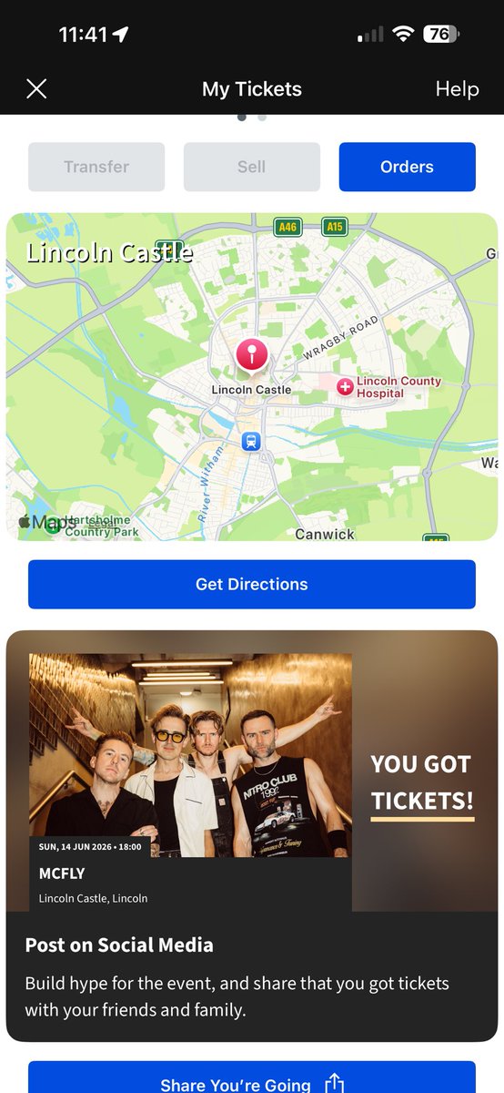 get yourself a fiancé who surprises you with <a href="/mcflymusic/">mcfly</a> tickets 🥲💓