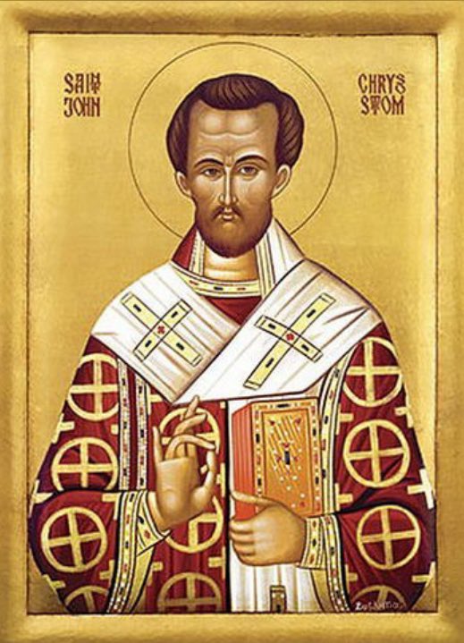 Holy Father John Chrysostom, Archbishop of Constantinople, pray for us. ☦️