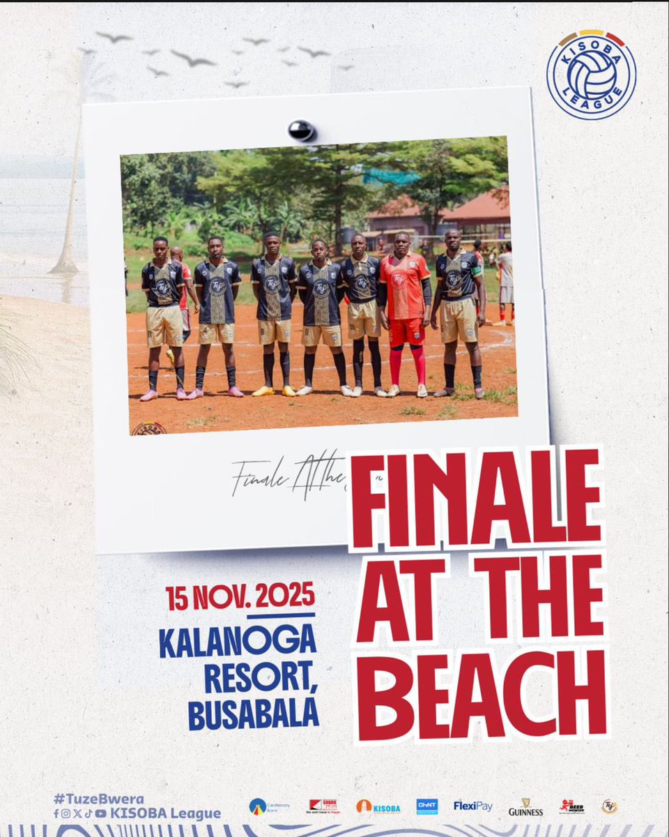 GhettoClass_05's tweet photo. Lets meet at Kalanoga for @KISOBALeague grand finale at the beach the first of its kind.
#KLBeachFinale https://t.co/0oV9x3NCAq