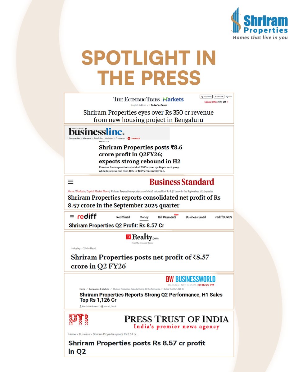 shriramprops's tweet photo. https://t.co/WFOW4Zf2by