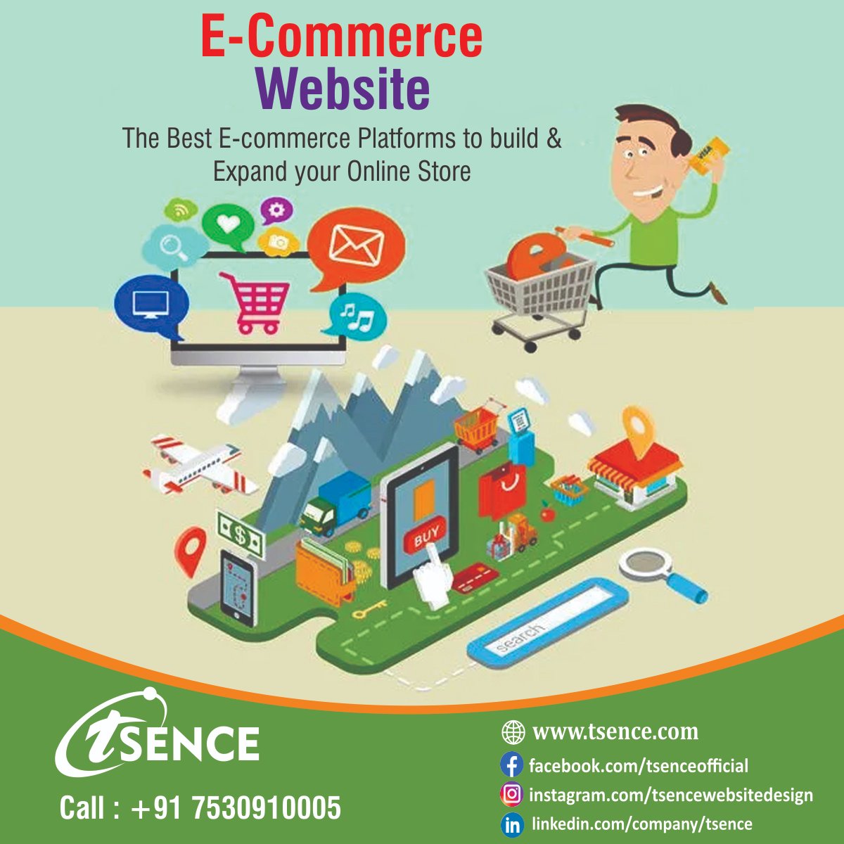 tsenceweb's tweet image. Do you want to create a strong online store that draws clients and increases revenue? Custom eCommerce development tailored to your brand and company objectives is Tsence&apos;s area of expertise. 
tsence.com/E-Commerce.html
#ecommercewebsite #ecommercewebsitedevelopment
