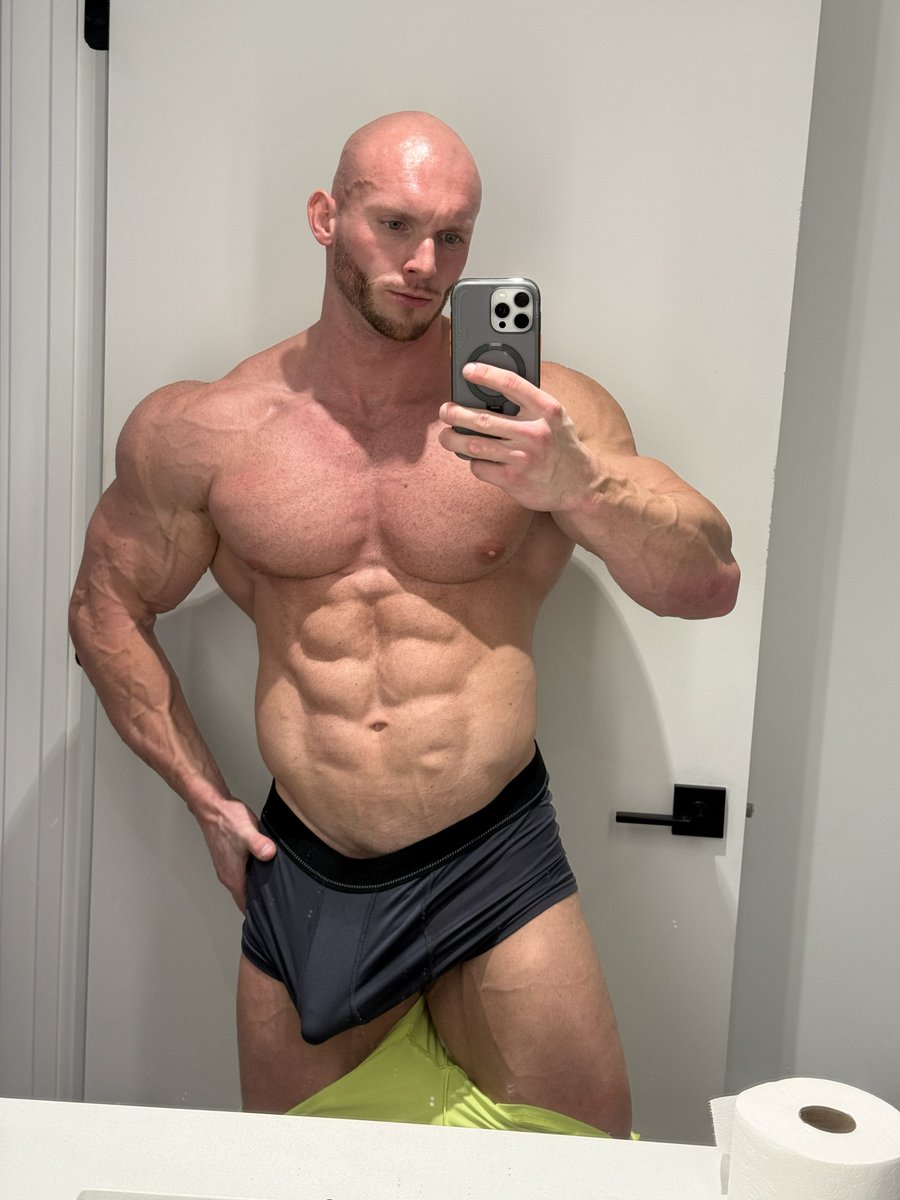 still pumped from the gym