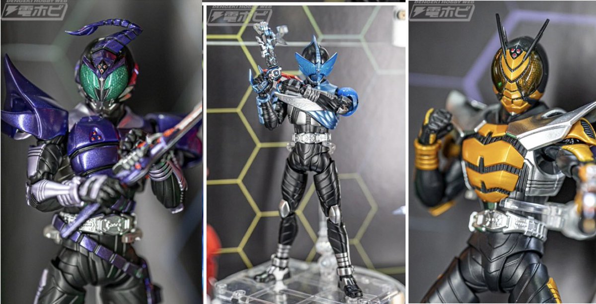 来年放送開始20周年だから それで残りのZECTライダーが真骨彫化 される