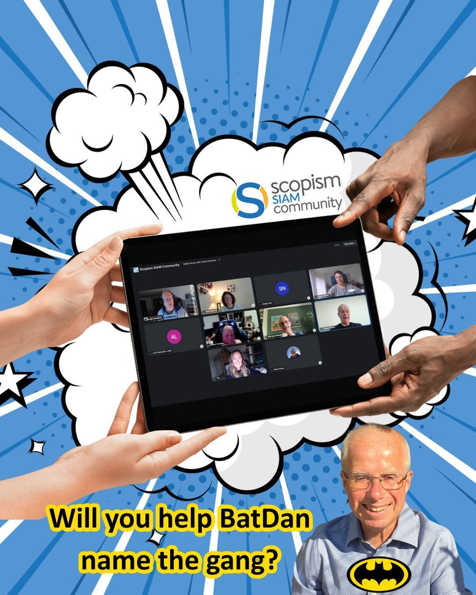 ScopismSteph's tweet image. Will you help BatDan?🦇🦸‍♂️ 

You can catch the replay for the full story, read Daniel’s post, and add your ideas for the good gang’s name 👉 scopism.circle.so/c/ask-the-comm… 

Together, let’s make sure no one ever feels they have to “hack it or leave it.”