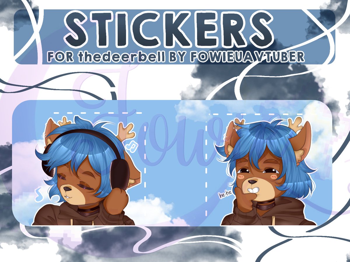 Sticker for <a href="/thedeerbell/">Bell</a> 

#commissionsopen #art