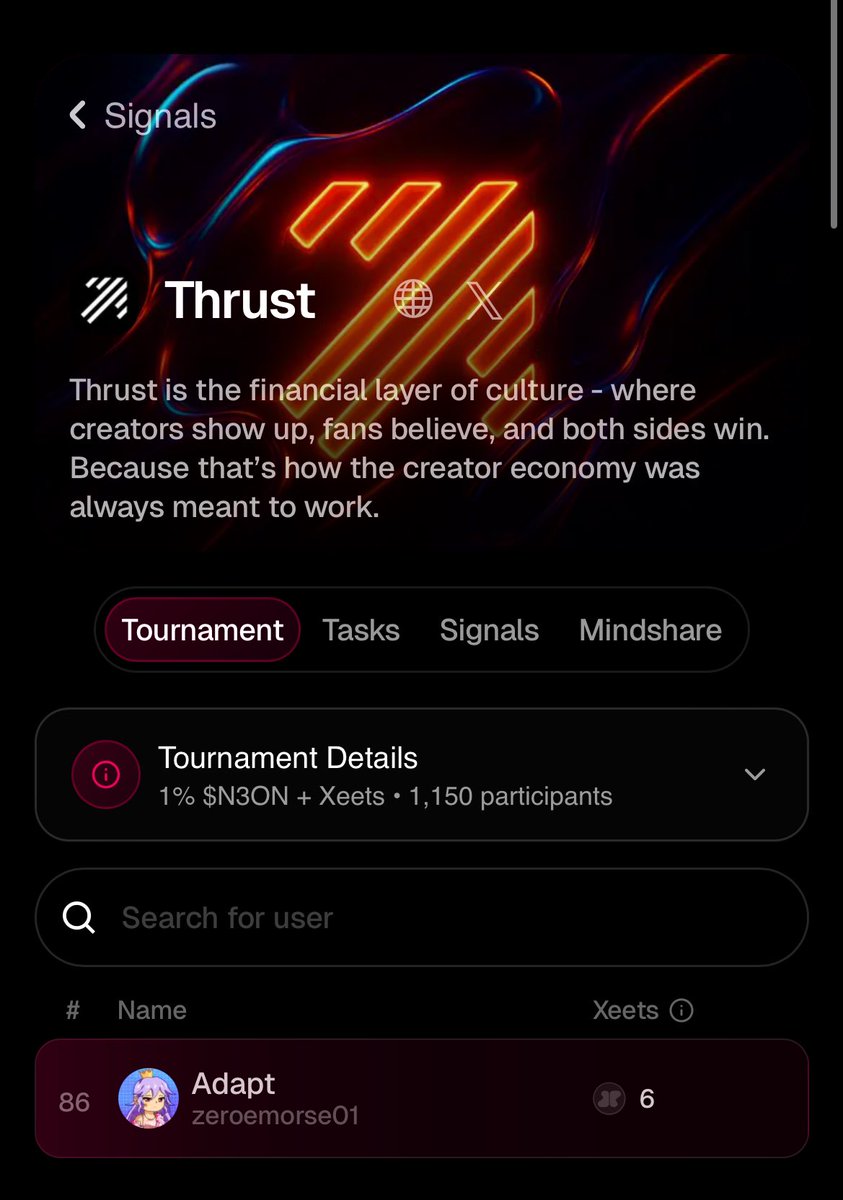 Adapt001's tweet image. The Web3 renaissance isn’t coming it’s here.
Ownership is the new culture. ⚡️
@Gamblr_io | @JoinFightID | @thrustdotcom
Powered by @xeetdotai 🌐
Let’s lock in      You can also check it out 👇🏼

xeet.ai/refer/zeroemor…