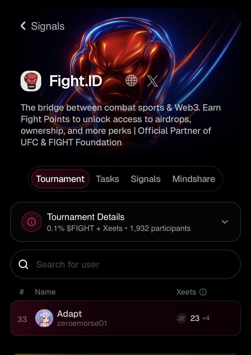 Adapt001's tweet image. The Web3 renaissance isn’t coming it’s here.
Ownership is the new culture. ⚡️
@Gamblr_io | @JoinFightID | @thrustdotcom
Powered by @xeetdotai 🌐
Let’s lock in      You can also check it out 👇🏼

xeet.ai/refer/zeroemor…