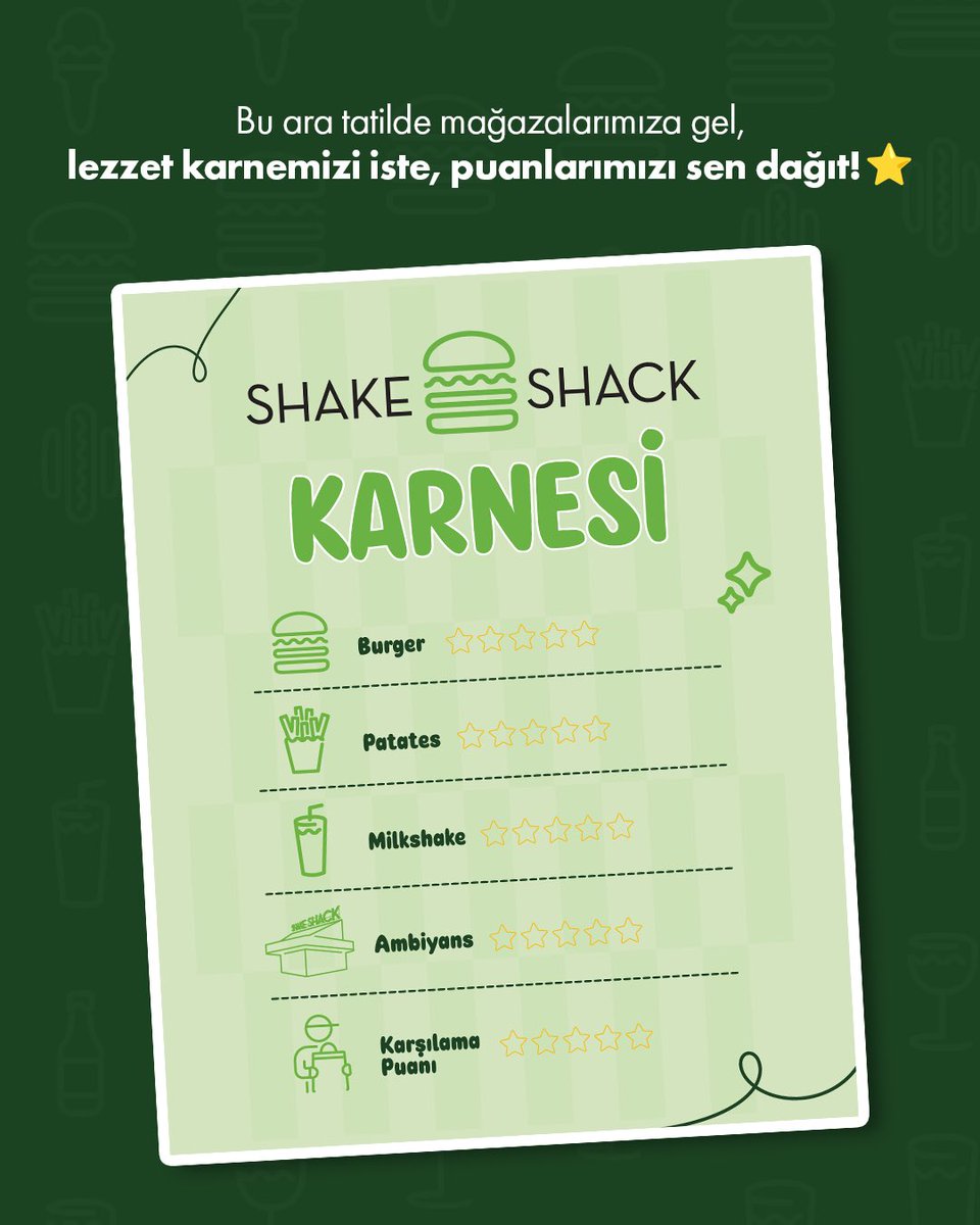 Shake Shack Türkiye tweet media
