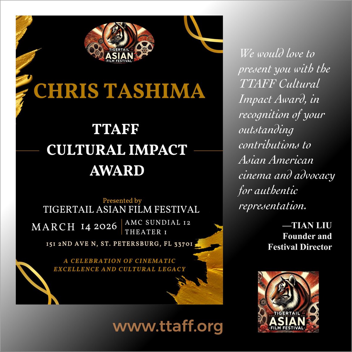 Chris Tashima tweet media