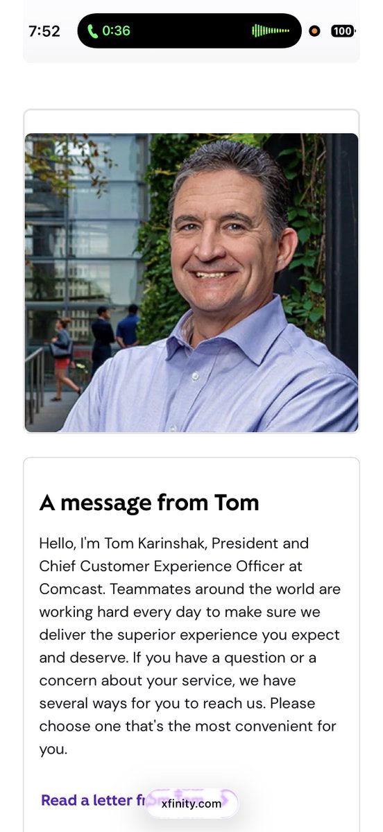 It’s amazing this clown at <a href="/Xfinity/">Xfinity</a> publicly associates his photo with the WORST customer service in human history