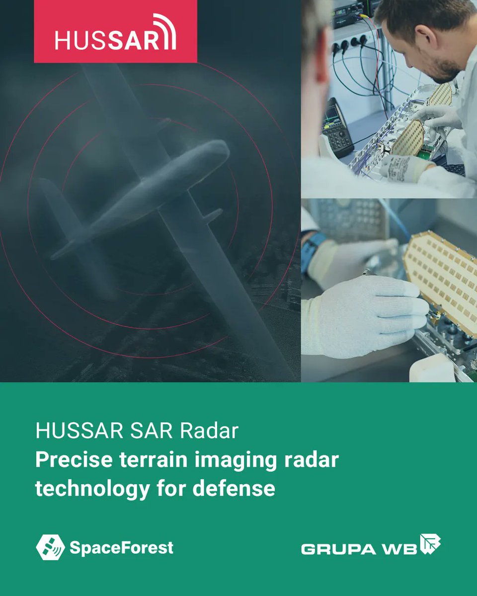 SpaceForest2's tweet photo. How can a lightweight SAR radar boost UAV missions? 🛰️
SpaceForest in collaboration with @WBGroup_PL  . Read the full story 👉 https://t.co/rUuvTz4AmQ

#SAR #UAV #HUSSARRadar #SpaceForest #WBGroup https://t.co/kjSvy2bI6L