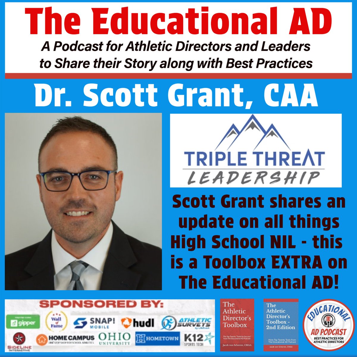 High School NIL?  Dr. Scott Grant BRINGS IT on this Toolbox EXTRA!
open.spotify.com/episode/5jo4FO…
<a href="/coach_ad/">Coach & AD Magazine</a> <a href="/AD__insider/">Athletic Director Insider</a> <a href="/NFHS_Org/">NFHS</a> <a href="/NIAAA9100/">NIAAA</a> <a href="/FHSAA/">FHSAA</a> <a href="/CSADAOnline/">CSADA</a> <a href="/THSCAcoaches/">THSCA</a> <a href="/IIAAA3/">IIAAA</a> <a href="/OfficialTHSADA/">THSADA</a> <a href="/ORCoaches/">OACA</a> <a href="/WSSAAA_AD/">WSSAAA</a> <a href="/GADACOACHES/">GADA</a> <a href="/ohioiaaa/">OIAAA</a> <a href="/OiaaaOklahoma/">Oklahoma OIAAA</a> <a href="/MIAAAADs/">MIAAA</a> <a href="/MIAAAMO1/">MIAAAMO</a>