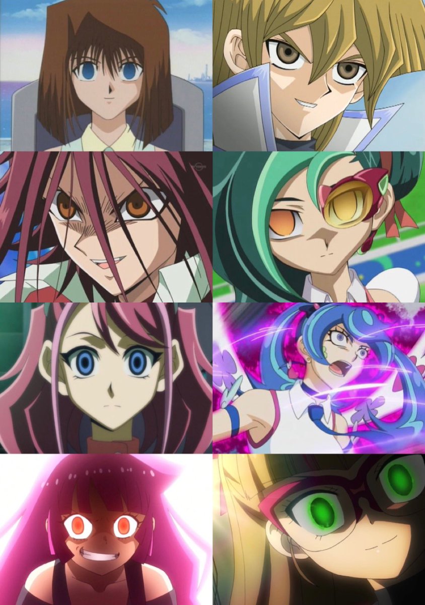 今日は「いい瞳の日」との事で
洗脳されたり闇堕ちしたりでいつもとは違うハイライトの消えた瞳って妙に魅力的なんだよね
遊戯王はどのアニメシリーズもヒロインがそういうシチュエーションに陥るおかげで見れるのがありがたい