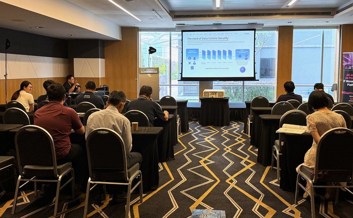 sealpathtech's tweet image. SealPath impressed at the V2SG TechConnect Seminar in Singapore! Exciting features like watermarks, anti-tampering, and CAD protection sparked curiosity. Proud to strengthen partnerships &amp;amp; drive innovation for a cybersecure future.
#Singapore #Cybersecurity #Version2 #TechConnect