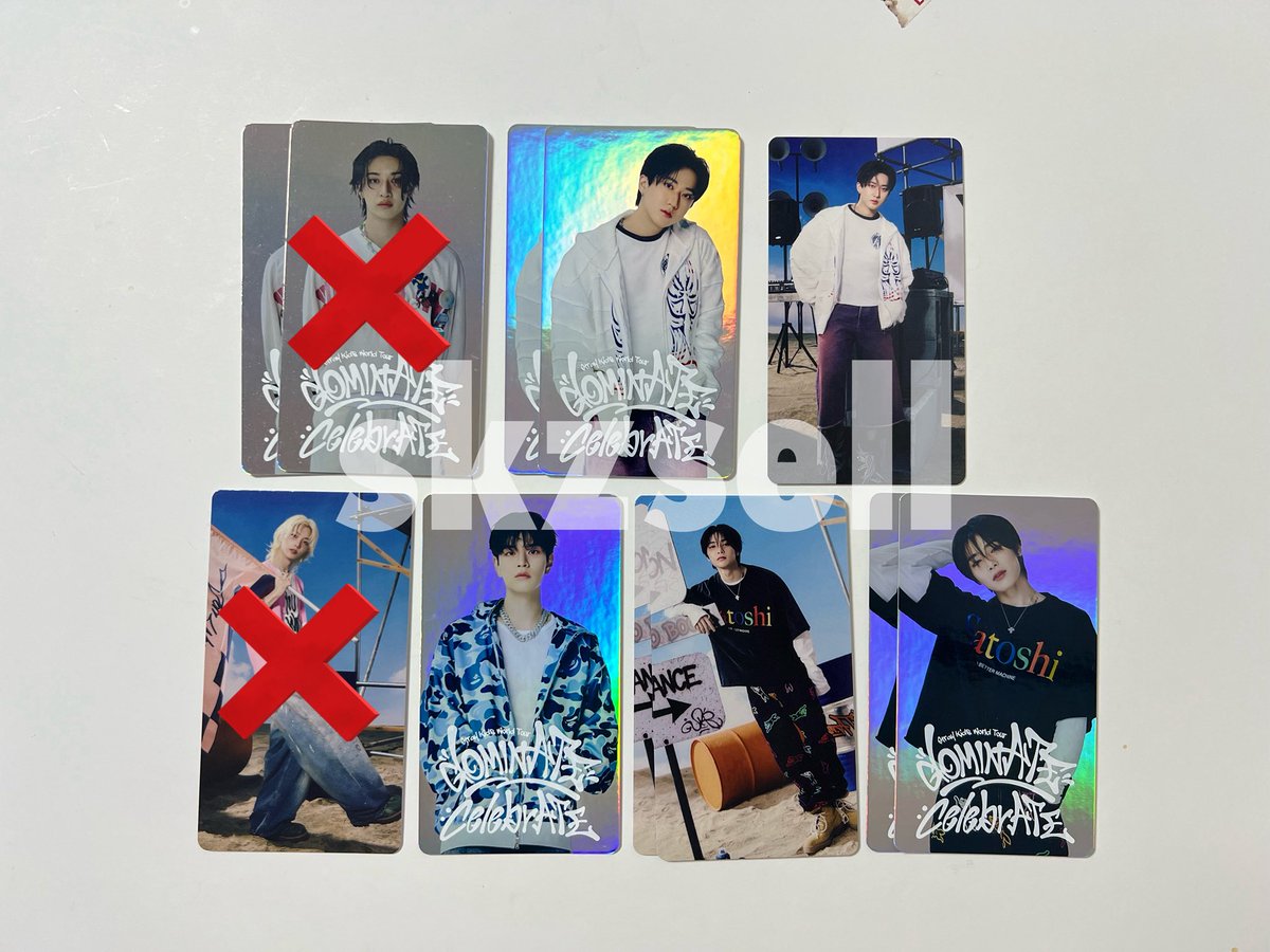 wts stray kids popup dominate celebrate special trading card
스트레이키즈 팝업 트래딩카드 포카 양도

🤍각 0.7 / each 7$
🤍we shipping ok

🏷️스트레이키즈 스키즈 양도 방찬 리노 창빈 현진 한 필릭스 승민 아이엔 플러쉬 키링 wtb wtt wts skz 교환 팝업