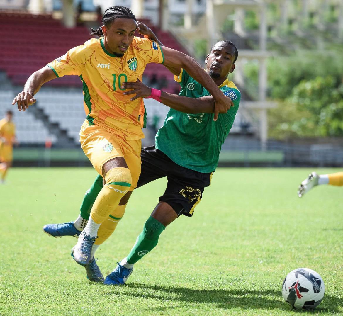 Congratulations to Tyler Forbes, as he helped the British Virgin Islands to a 2-1 victory over the Cayman Islands last night 👏 

Tyler’s corner was the assist for the equaliser, before he won a penalty as BVI kicked off their CONCACAF Series campaign with a win! 🇻🇬