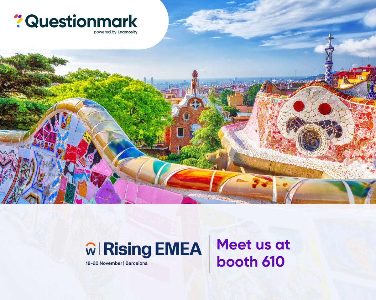 ✨ Only a few more sleeps to go until Workday Rising EMEA is here! 🎉

Our bags are packed🧳, our assessment solutions are ready to demo💡, .

Book a meeting now to secure dedicated time with us at the event. 👇  eu1.hubs.ly/H0pBnnp0