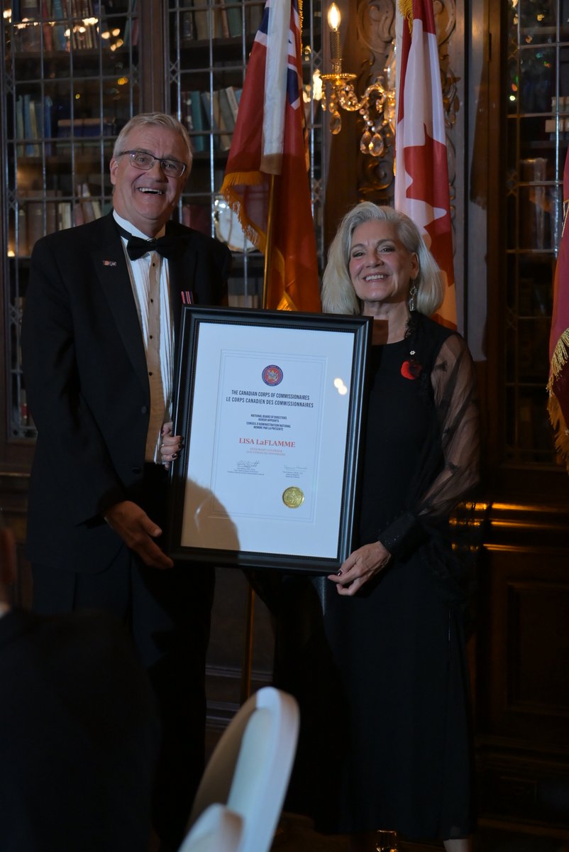 Commissionaires is honoured to welcome Lisa LaFlamme as an Honorary Governor as it commemorates a century service. 

Media Release: commissionaires.ca/en/articles/me…

#Commissionaires #LisaLaFlamme #Security #Centennial