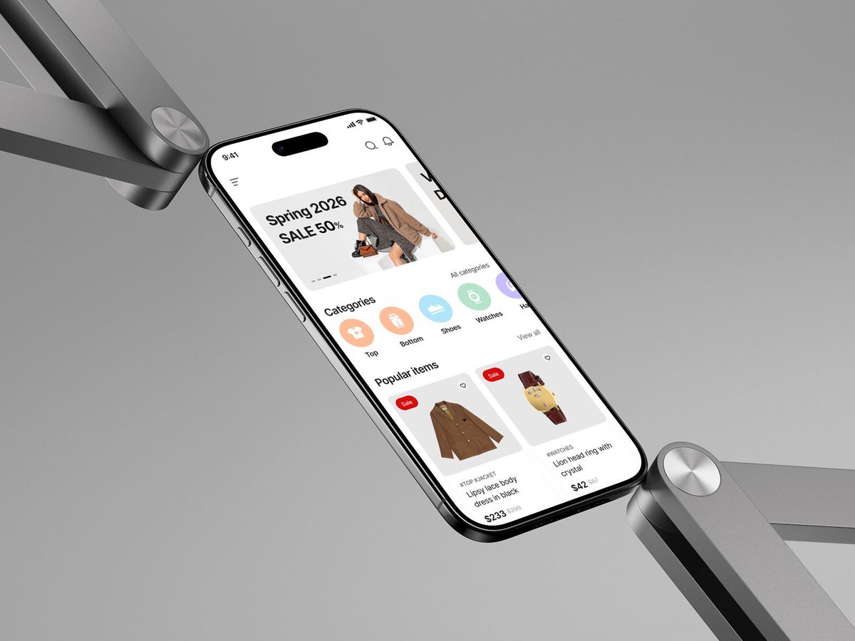 tiepnk9719891's tweet image. ⚡️ Big October Sale – 70% OFF
Meet Dakota – E-commerce React Native Template 🛍️

📱 50+ ready-to-use screens
⚙️ Expo SDK 51 + React Native CLI support

Get it on CodeCanyon → 1.envato.market/3PDBgn 

#ReactNative #EcommerceApp